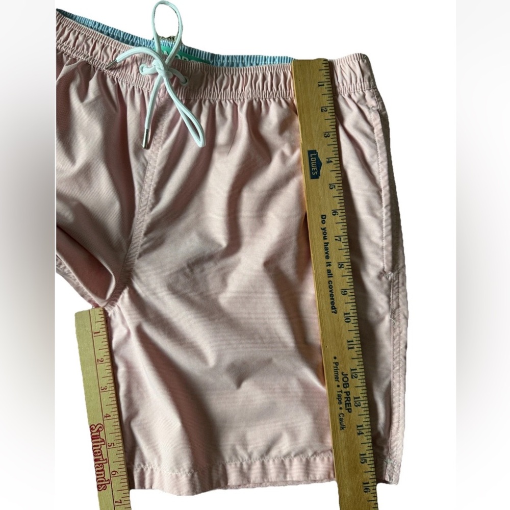 Bonobos Mens Shorts Medium Pink Board Swim Trunks Surfing Liner 7" Inseam, EUC - Picture 5 of 9